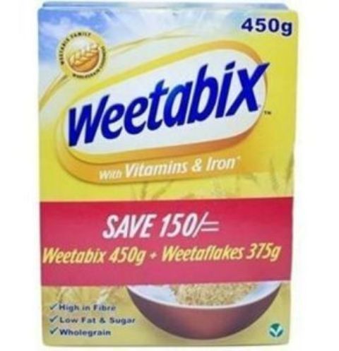 Combo Weetabix 450g+W/Flk 375g