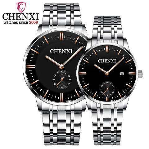 2020 CHENXI Men Quartz Wrist Watch-2 Pcs