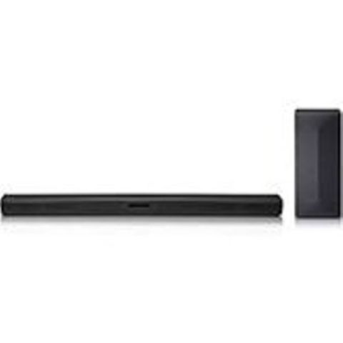 LG SK4D 2.1 Channel 300W Sound Bar with Wireless Subwoofer and Bluetooth Connectivity
