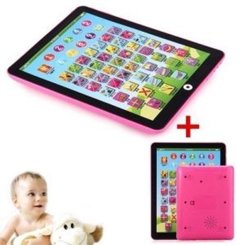 2 Pieces Children’s Educational English Learning Pad – Pink