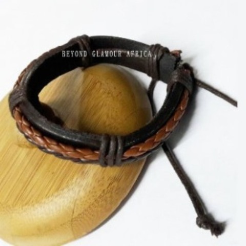 Brown Classic leather bracelet