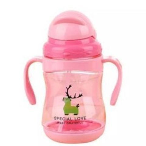 Baby Training Cup 260ml Sippy Cup Baby With Straw