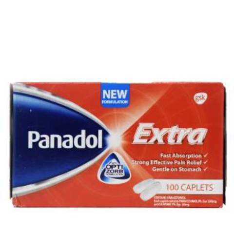 Panadol Extra 1 packet x 100 pcs