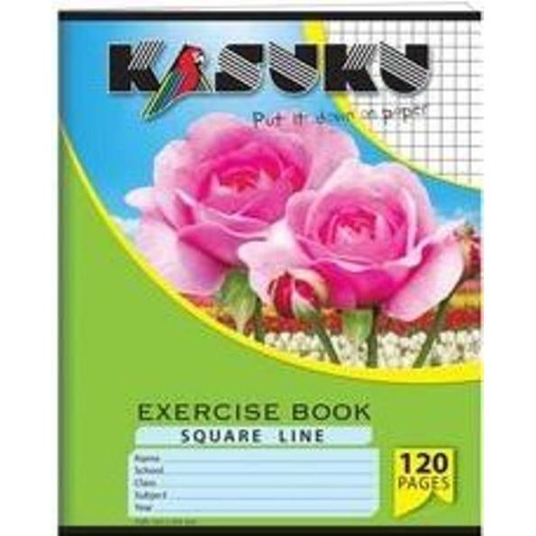 Kasuku Superior Exercise Book Square Line 120 Pages
