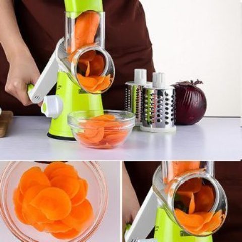 Vegetables, Cheese, Nuts & Fruits Slicer, Cutter & Grater