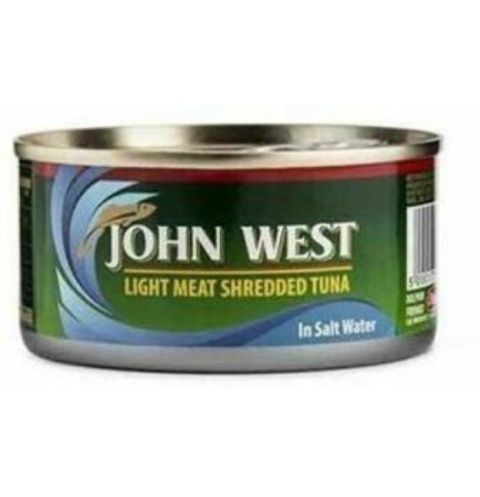 John West Shredded Tuna In Salt Water