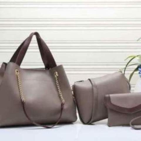 Classy 3in1 Ladies Handbags Grey
