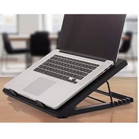 Rife Laptop Adjustable Angled Cooling Stand with Silent Fan and USB Powered