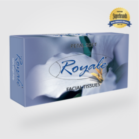 Royale Blue Facial Tissue - 80 sheets