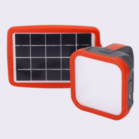 Dlight S500 USA Solar Powered Rechargeable LED Light with Power Bank