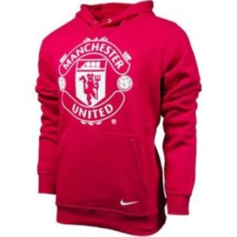 Manchester supporter hoodie Red