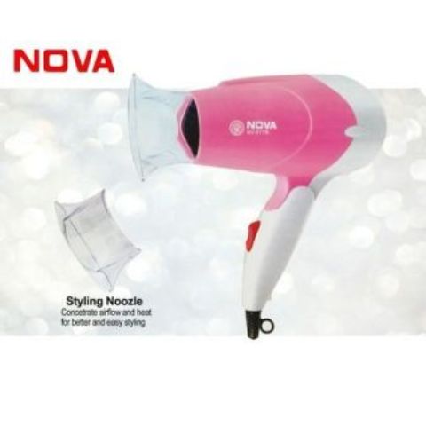 Nova Foldable Hair Dryer - Blow Dryer - Pink