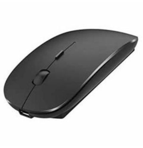 Rechargeable Mouse 2.4G O+1:52ptical Mouse Circular (Black)