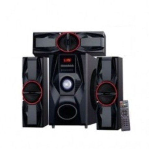 Polysonic MP-3315 Multimedia Speaker System 3.1CH - Black