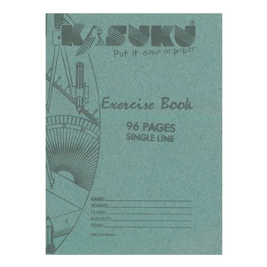 Kasuku Exercise Book 96 Pages Single Ruled