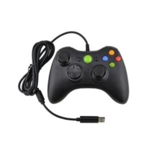 Microsoft Xbox 360 Wired Gaming Pad For PC - Black