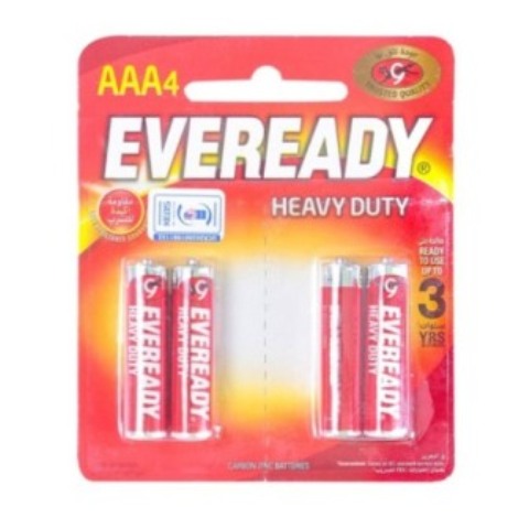 Eveready AAA Red