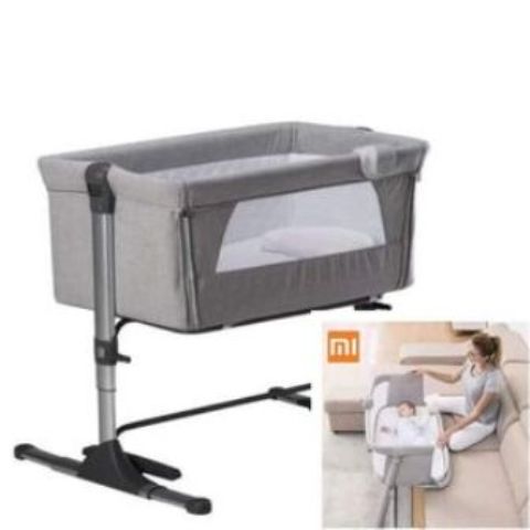 Foldable Cotton Baby/ New Brorn Cradle Crib Cot - Grey