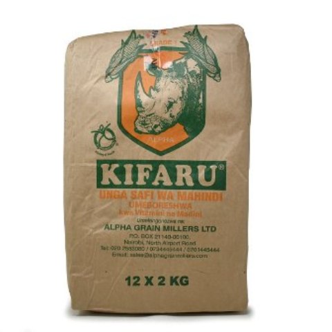 Kifaru Maize Flour 2kg x 12pcs