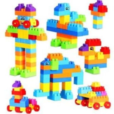 Children Kids Bricks - Building Blocks Set Learning Toy