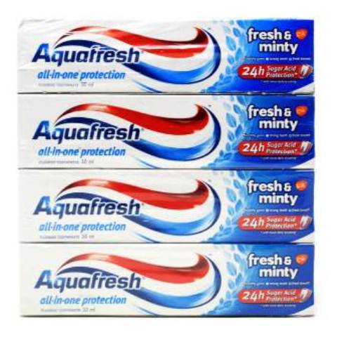 Aquafresh Fresh & Minty 50ml x 12 boxes