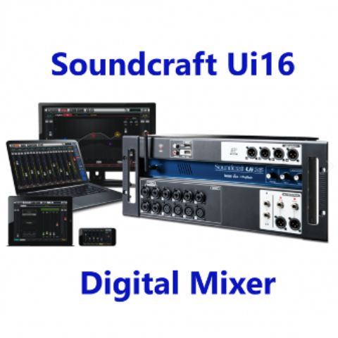 Soundcraft Ui16 16-input Remote-Controlled Digital Mixer