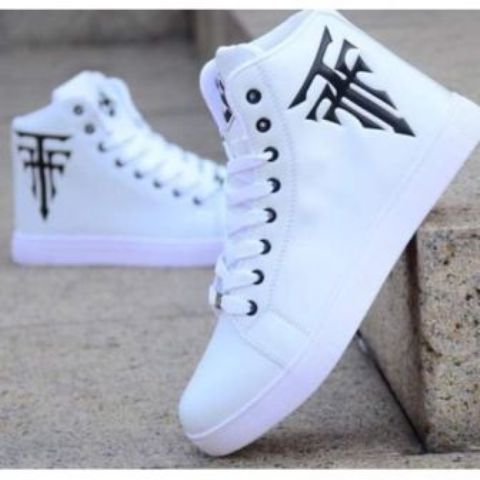 Fashion Sneakers Ankle Shoes White