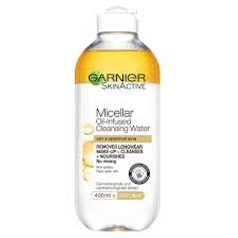 Garnier Oil-Infuse Cleansing Water 400 Ml
