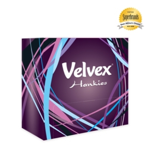 Velvex  Hankies Facial Tissues -1 Pack (50 Sheets)