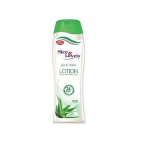 Nice & Lovely Lotion Aloe Vera With Natural Oils 600 ml