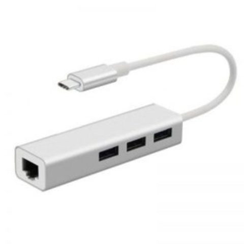 Type C to Ethernet(LAN) and USB Hub