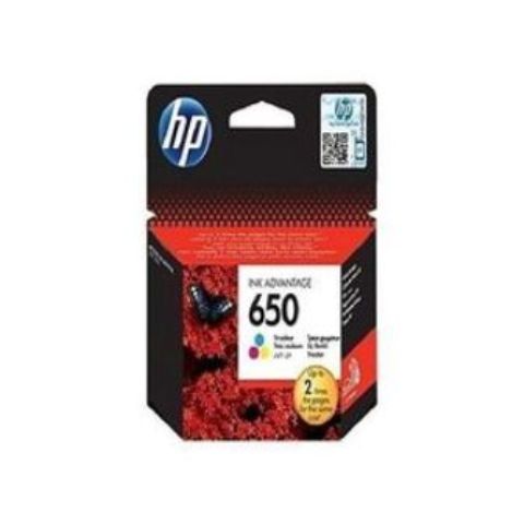 HP 650 Ink Advantage Cartridge - Tri-color