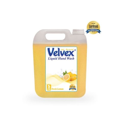 Velvex Liquid Hand Wash Soap  Fresh Lemon-5 Litres