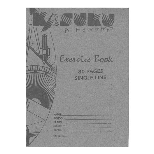 Kasuku Exercise Book 80 Pages Single Ruled