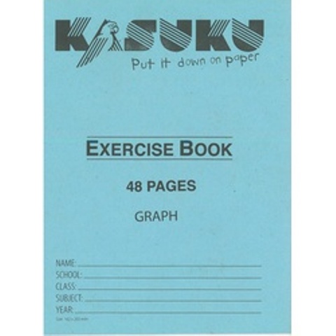 Kasuku Exercise Book 48 Pages Graph Ruled