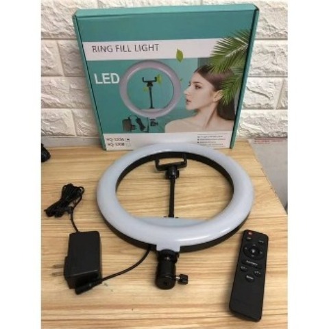 Dimmable LED Ring Light with tripod