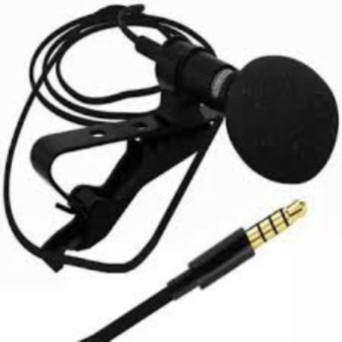 PROFESSIONAL LAVALIER MIC 3.5mm Clip Microphone For Youtube Collar Mic Lapel Mic