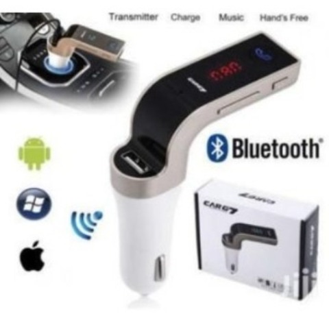 Car G7 Bluetooth MP3 Radio Player FM Transmitter Modulator 2