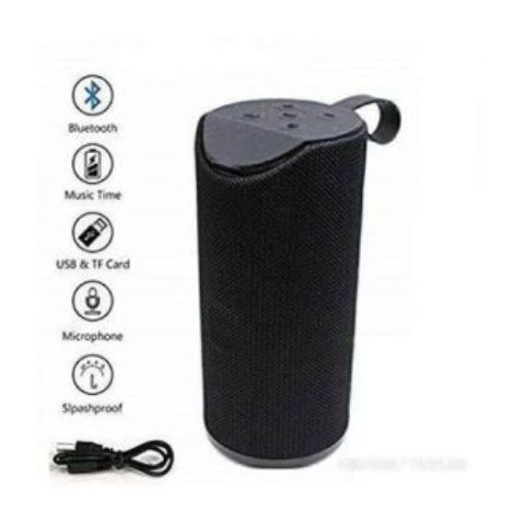 Generic Super Bass Splashproof Wireless Bluetooth Speaker