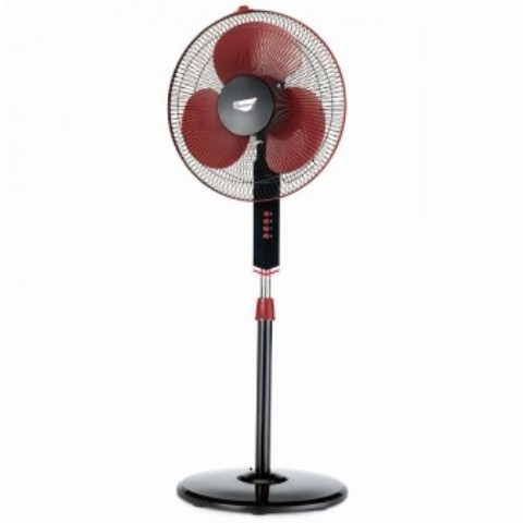 Black And Maroon Stand Fan