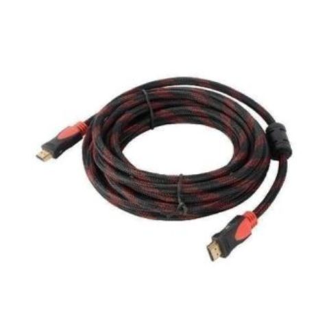 Generic HDMI Cable 5 Meters - Black & Red