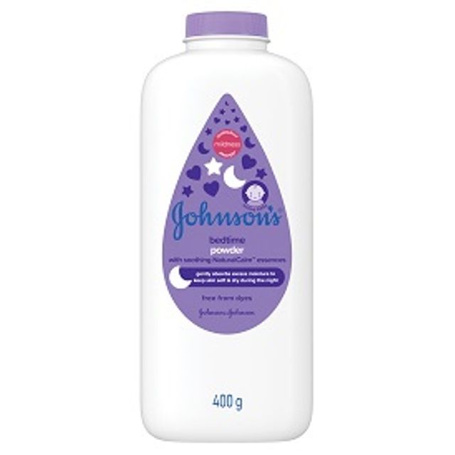 Johnsons Bedtime Powder Lavender & Camomile 400 g