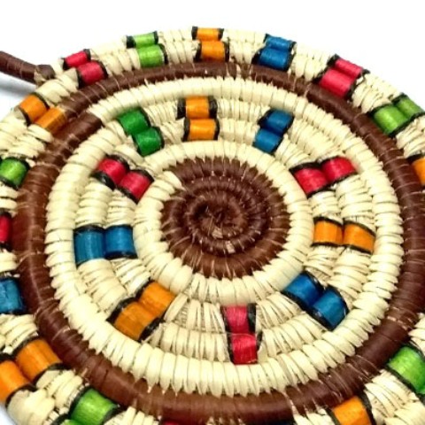 Multi Colored Handmade coasters