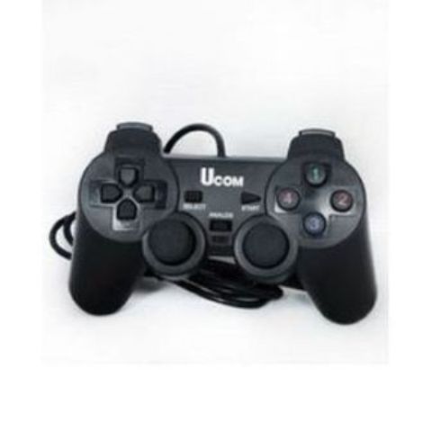 UCOM Dual Shock Pc GamePad - Black
