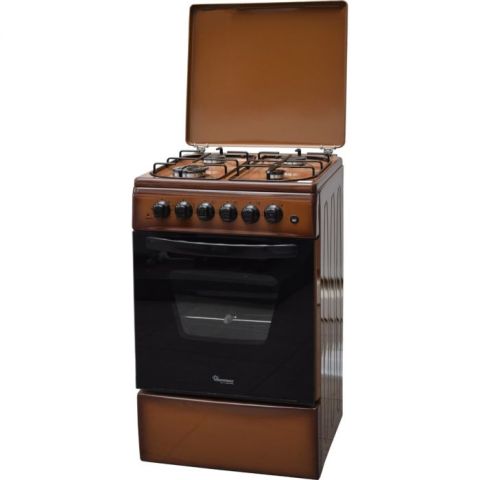 Ramtons 4gas+Electric Oven 50x50 Brown Cooker- Rf/315