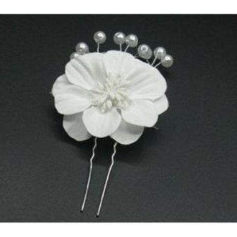 Fashion Bridal Wedding Flower Bead Hair Pins Clips
