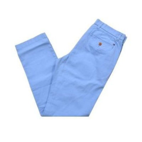 Fashion Mens Khaki Chinos Dress Pants Casual Work Trouser Slim Fit Not Relaxed Straight Classic Fit Soft Khaki sky Blue