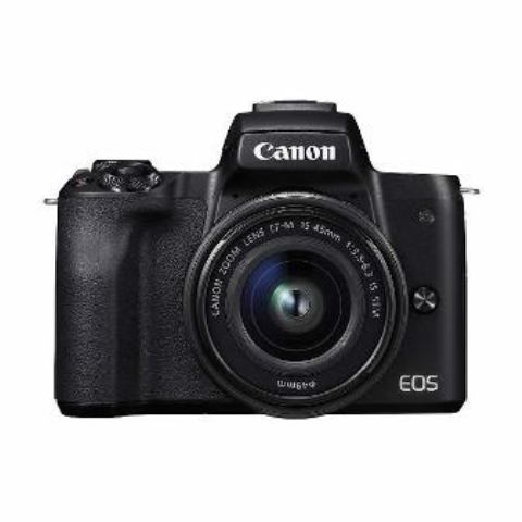 Canon EOS M50 EF-M 15-45mm F3.5-6.3 IS STM lens 24.1 MP 4K Mirrorless Digital Camera