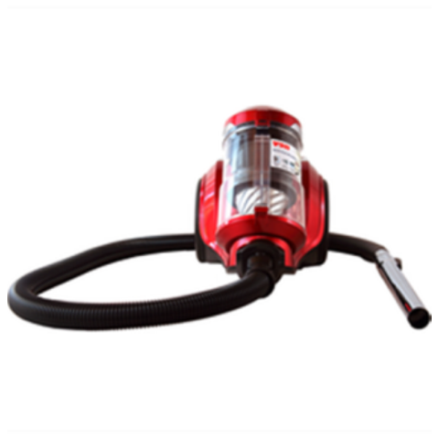 VON VAVC-16DMR Vacuum Cleaner Bagless, 1.6L - Red