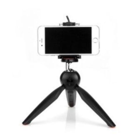 Yunteng YT-228 Mini Tripod Mount + Phone Holder Clip Desktop Self-Tripod For Digital Camera And Smart Phones
